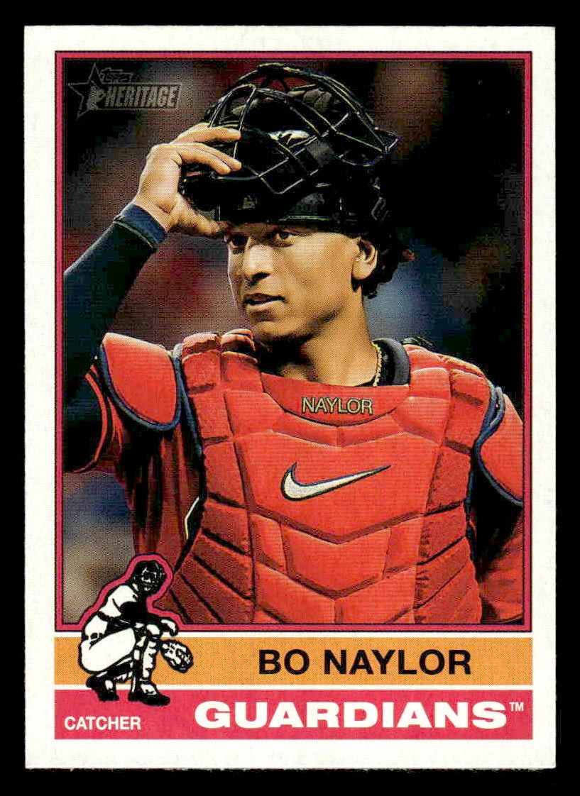 2025 Topps Heritage #366 Bo Naylor