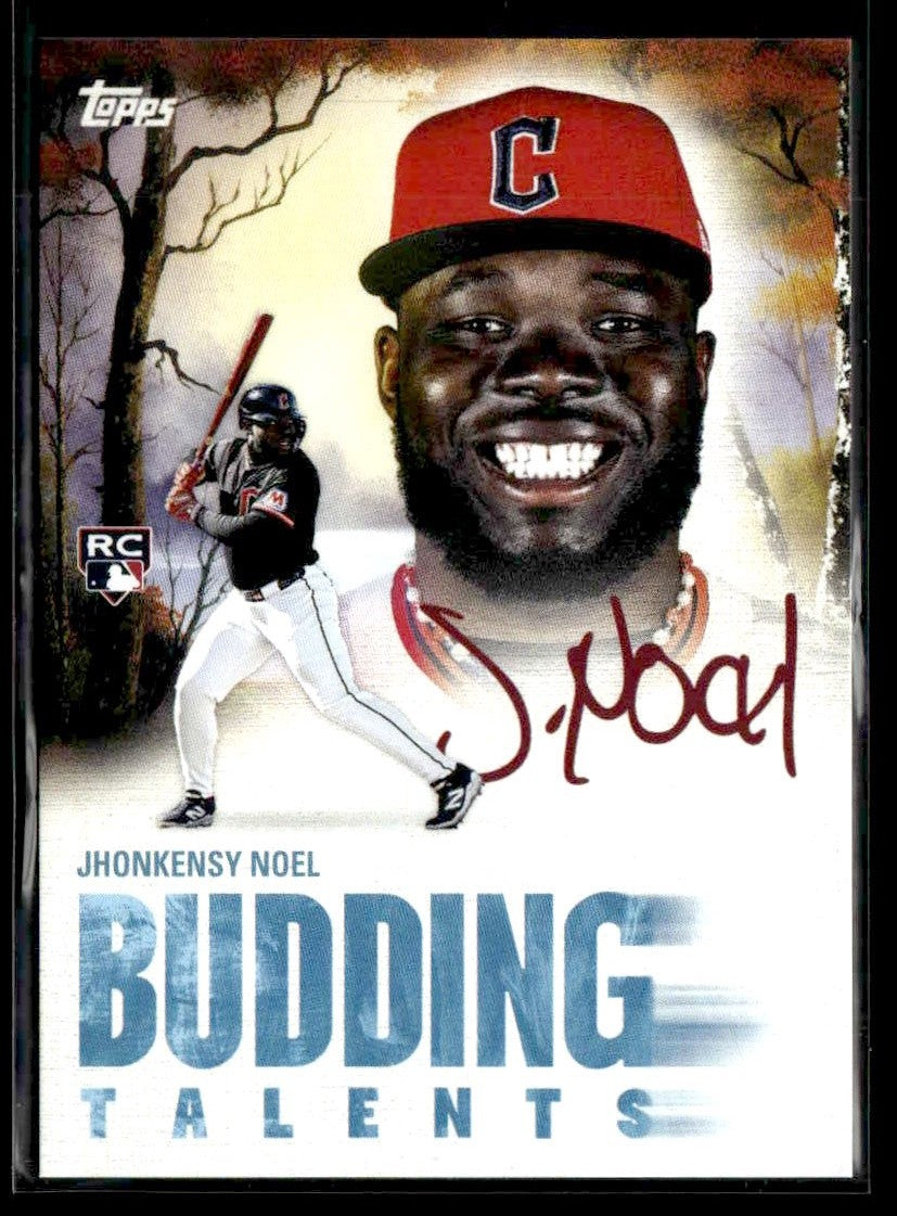 2025 Topps x Bob Ross: The Joy of Baseball #BT-9 Jhonkensy Noel Budding Talents