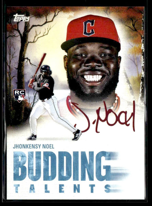 2025 Topps x Bob Ross: The Joy of Baseball #BT-9 Jhonkensy Noel Budding Talents