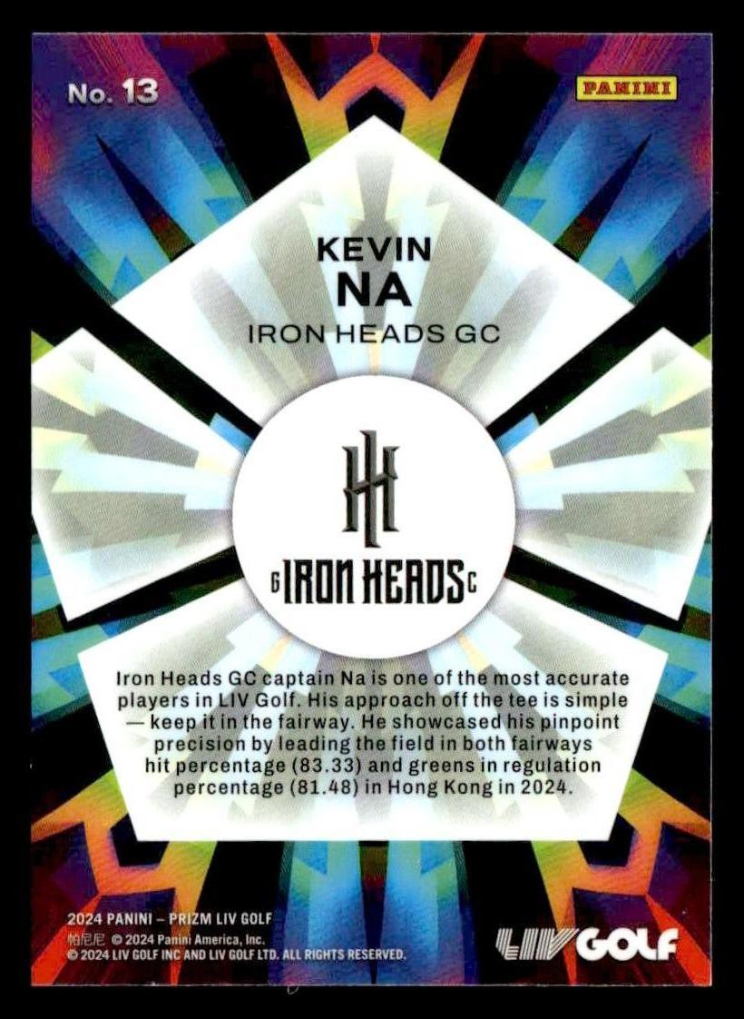 2024 Panini Prizm LIV Kaleidoscopic 13 Kevin Na