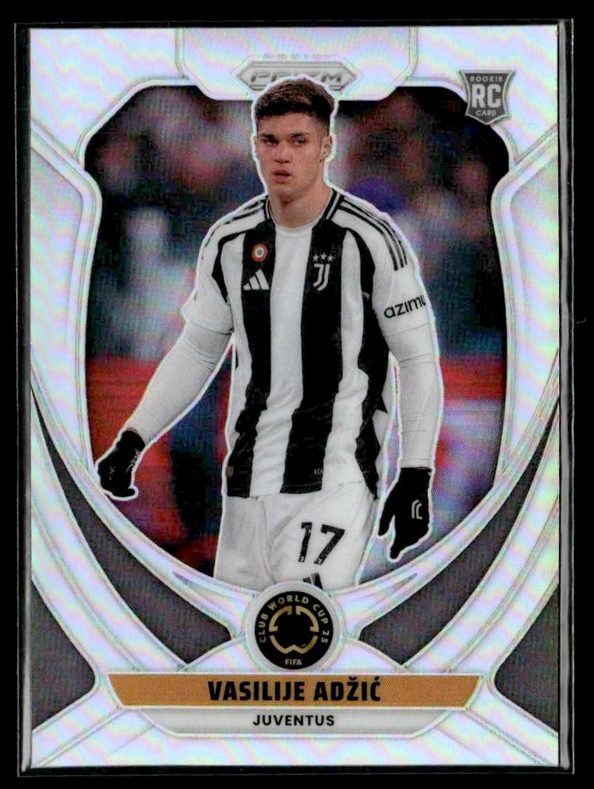 2025 Panini Prizm FIFA Club World Cup #126 Vasilije Adzic Silver