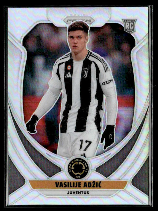 2025 Panini Prizm FIFA Club World Cup #126 Vasilije Adzic Silver