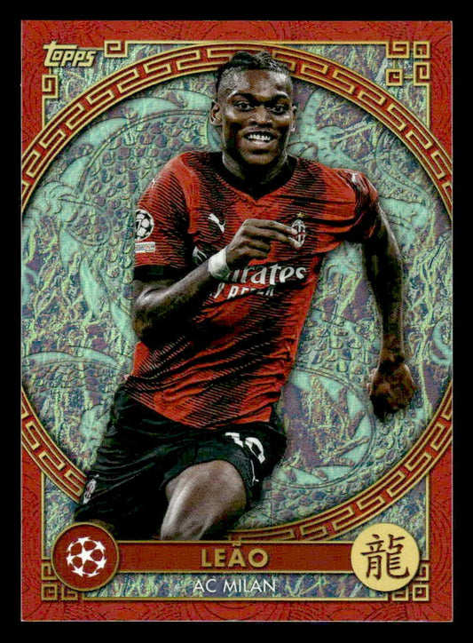 2023-24 Topps Jade UEFA Club Competitions #NY-10 Rafael Leão Chinese New Year