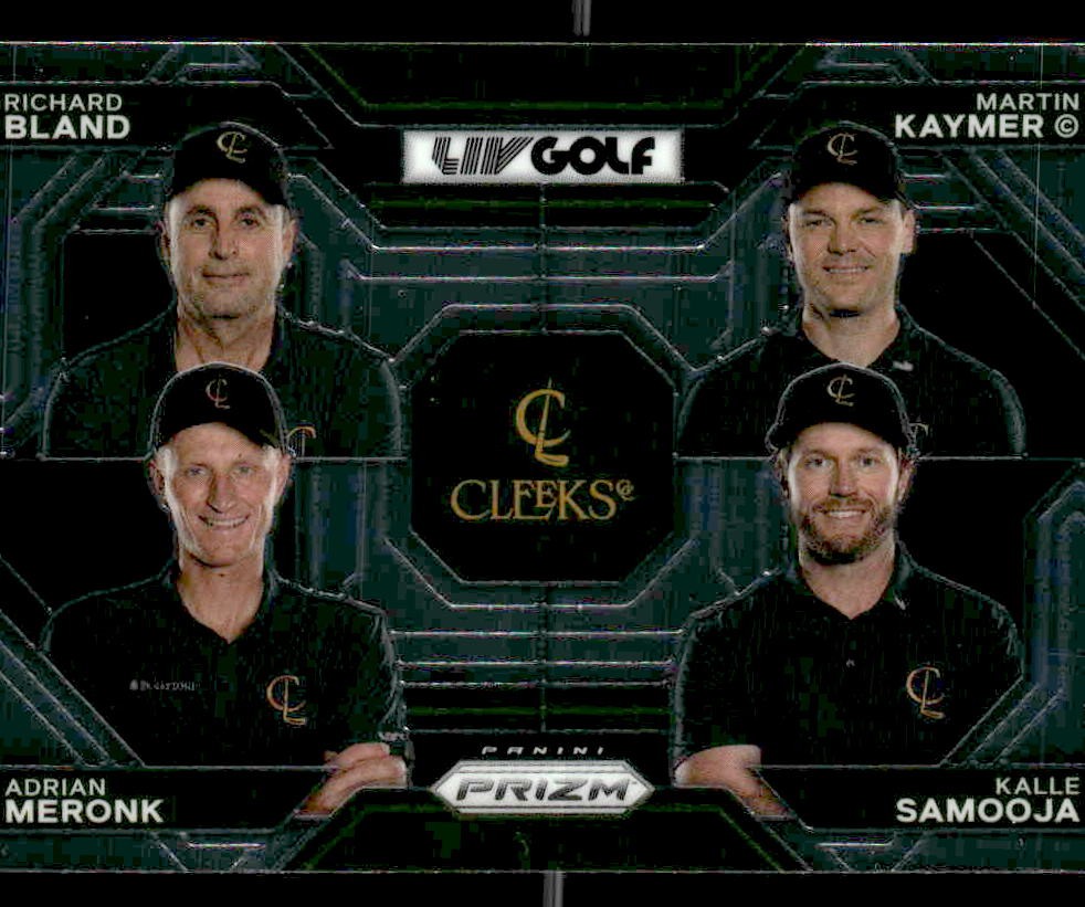 2024 Prizm LIV #57 Martin Kaymer/Adrian Meronk/Richard Bland/Kalle Samooja