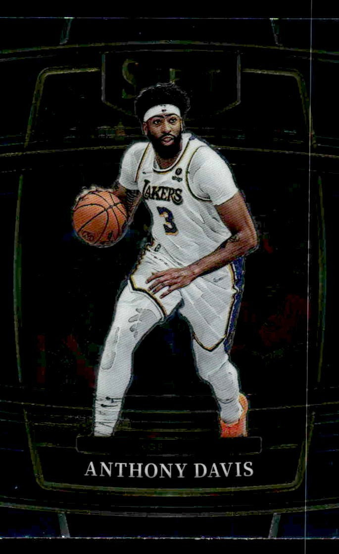 2021-22 Panini Select #39 Anthony Davis Blue (Retail Base)