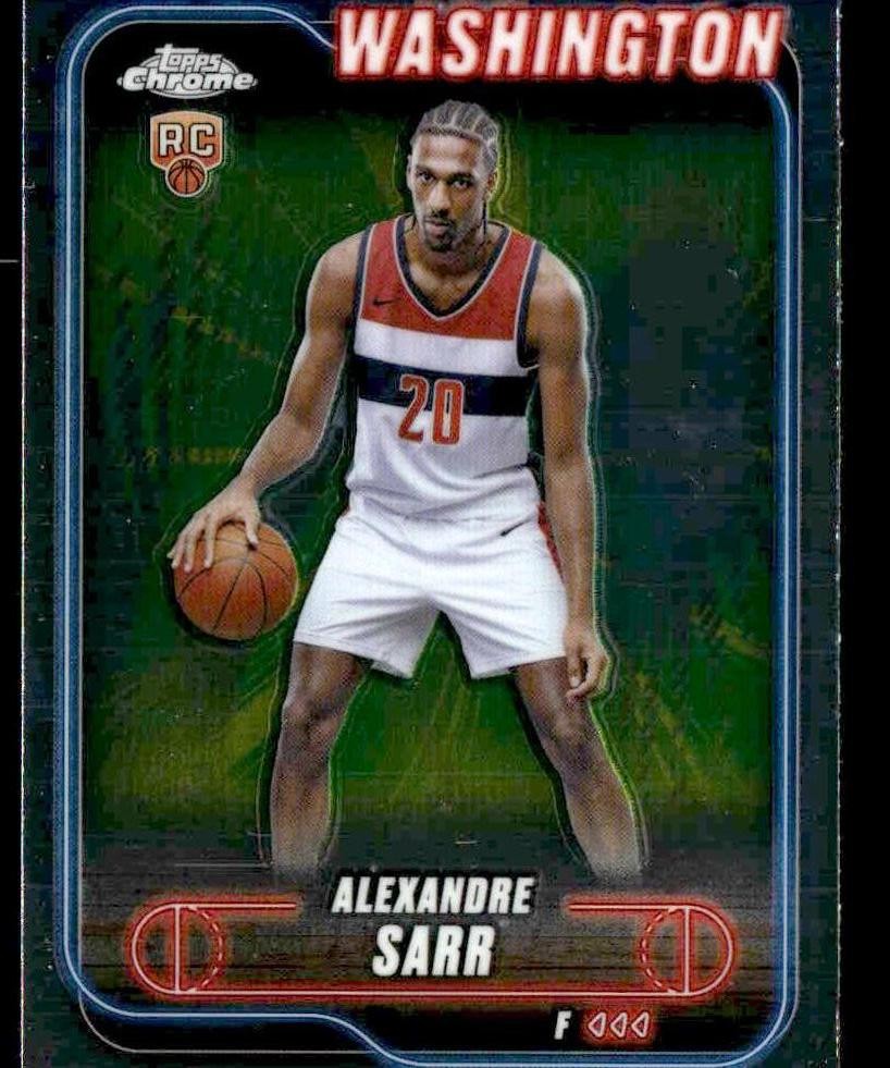 2024-25 Topps Chrome #136 Alexandre Sarr