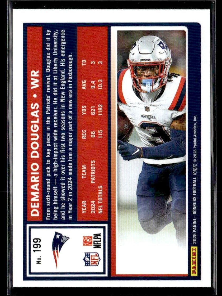 2025 Donruss #199 Demario Douglas