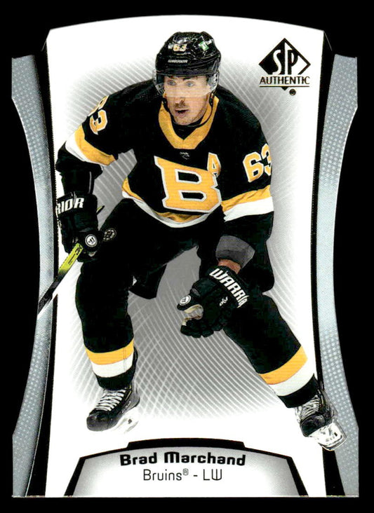2021-22 SP Authentic #DC-20 Brad Marchand Die Cuts
