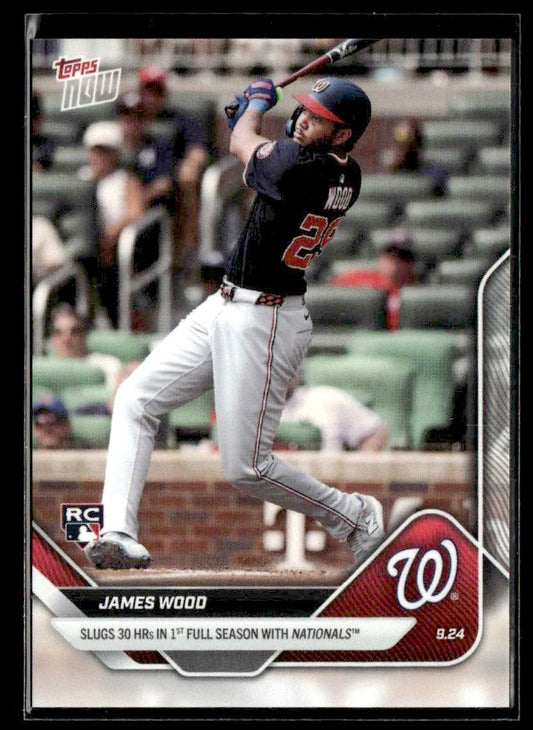 2025 Topps Now #758 James Wood