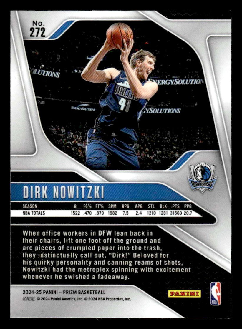 2024-25 Panini Prizm #272 Dirk Nowitzki