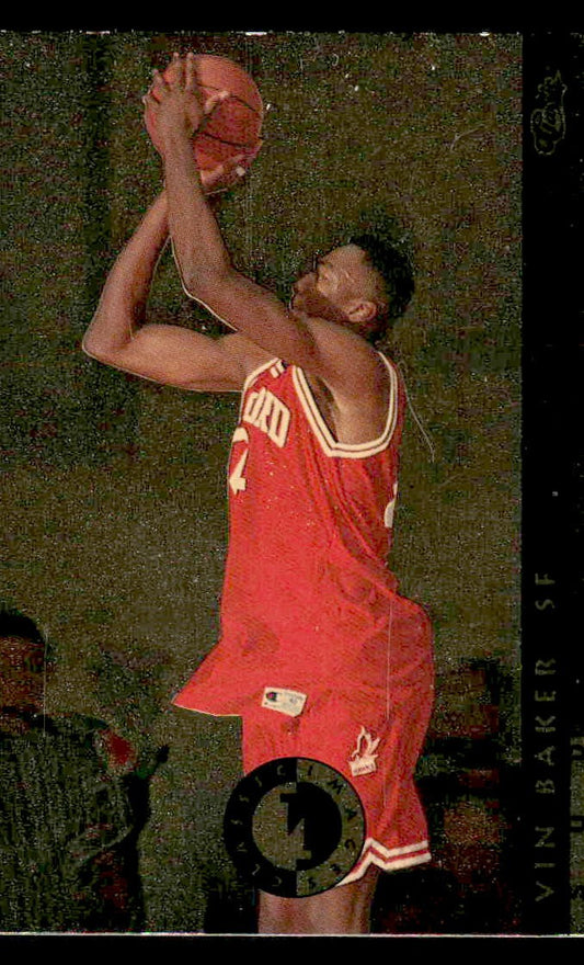 1993-94 Classic Images Four Sport #SI 2 Vin Baker Sudden Impact