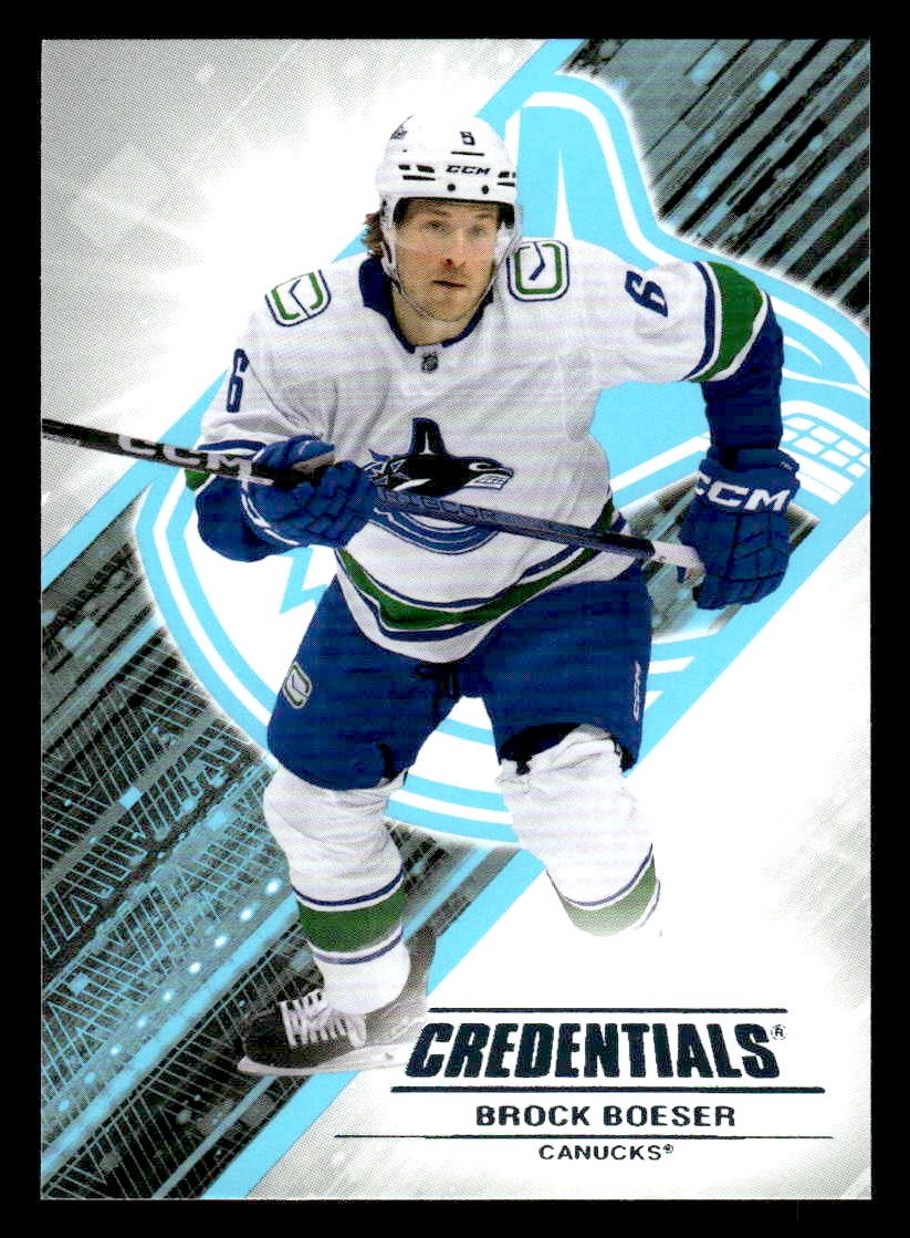 2024-25 Upper Deck Credentials #77 Brock Boeser
