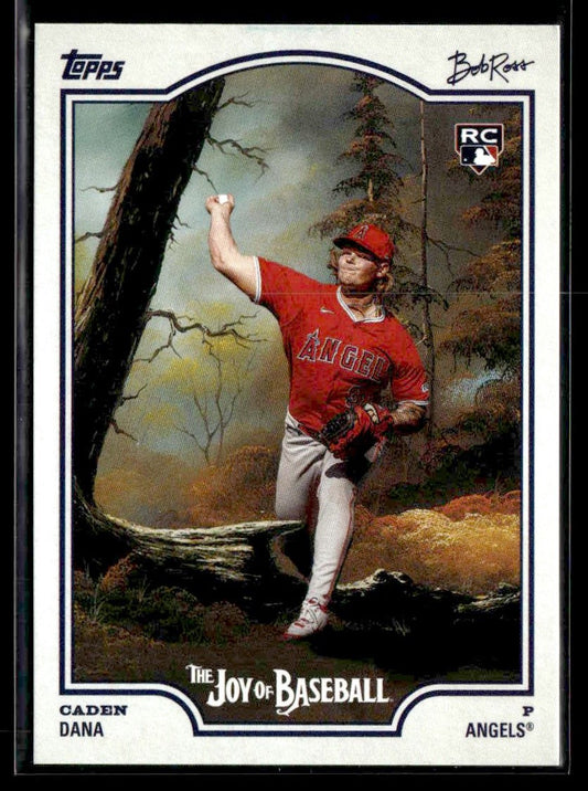 2025 Topps x Bob Ross: The Joy of Baseball #93 Caden Dana