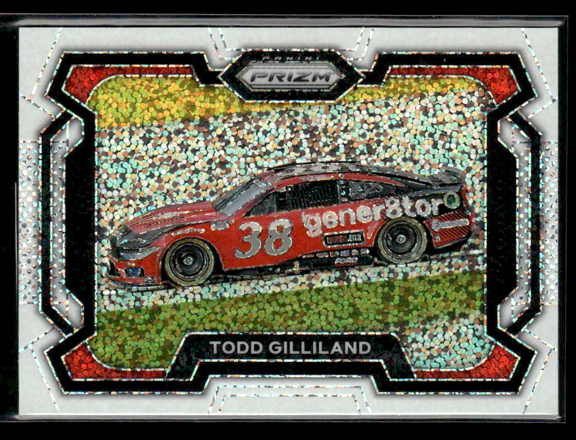 2024 Panini Prizm #60 Todd Gilliland White Sparkle