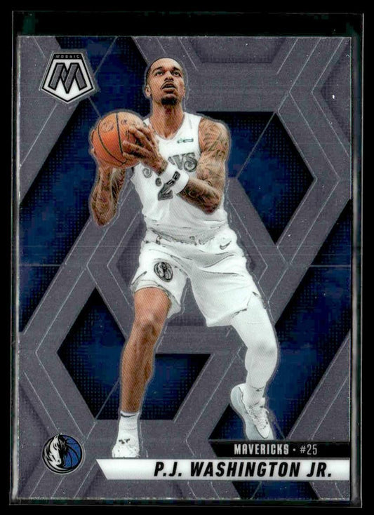 2024-25 Panini Mosaic #134 P.J. Washington Jr.