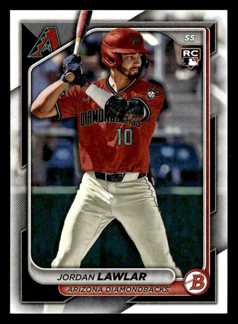 2024 Bowman #96 Jordan Lawlar