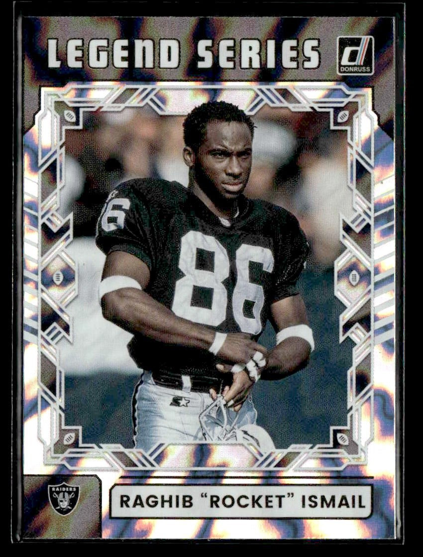 2025 Donruss #TLS-RIS Raghib "Rocket" Ismail Legend Series