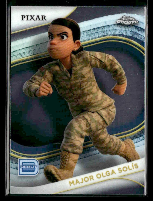 🌟 Major Olga SolÃs — 2025 Topps Chrome Disney #136 🌟