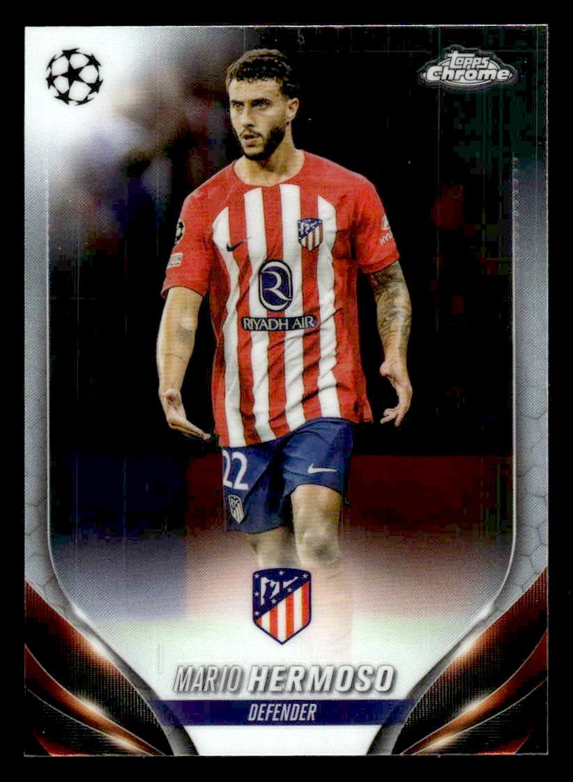 2023-24 Topps Chrome UEFA Club Competitions #106 Mario Hermoso