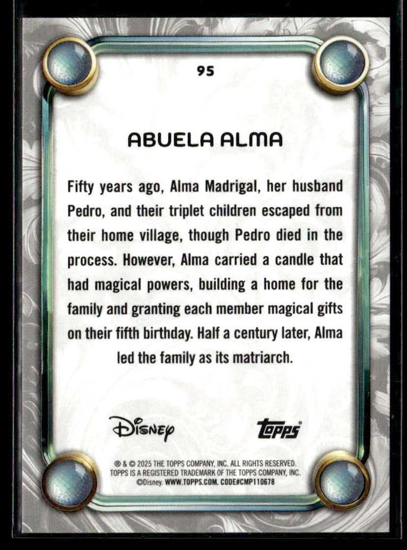 2025 Topps Disney Wonder #95 Abuela Alma