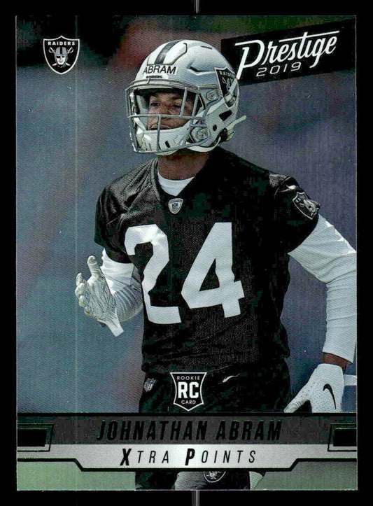 2019 Panini Prestige #246 Johnathan Abram Xtra Points Green