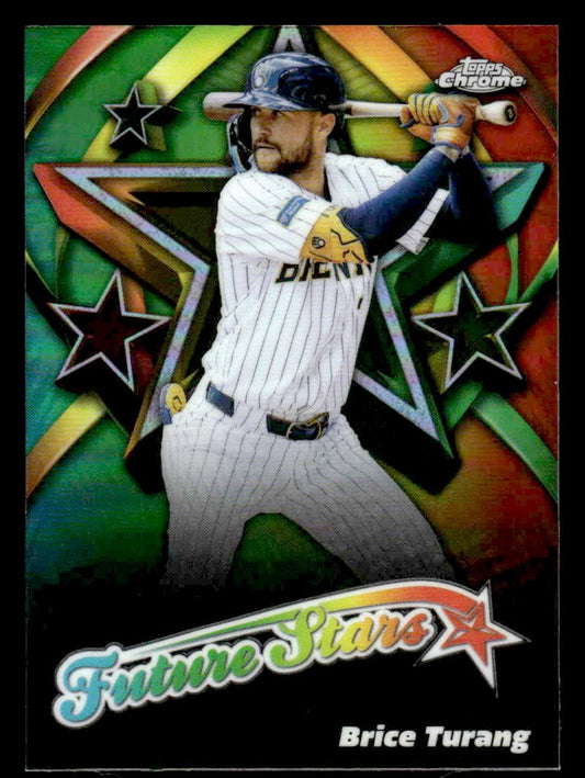 2025 Topps Chrome #FS-17 Brice Turang Future Stars