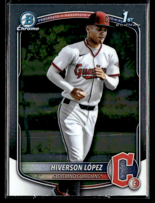 2025 Bowman Chrome #BCP-196 Hiverson Lopez