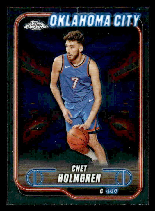 2024-25 Topps Chrome #99 Chet Holmgren