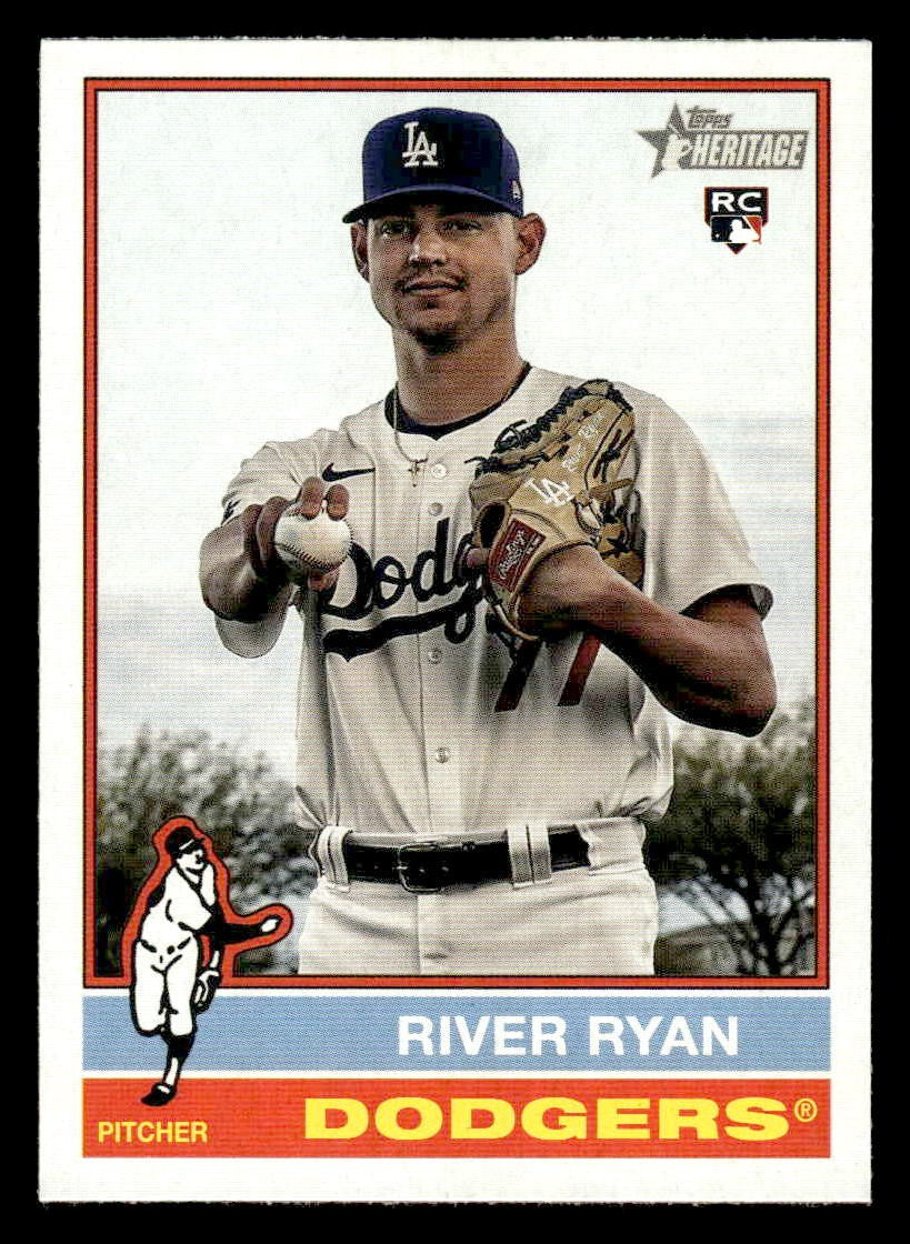 2025 Topps Heritage #45 River Ryan