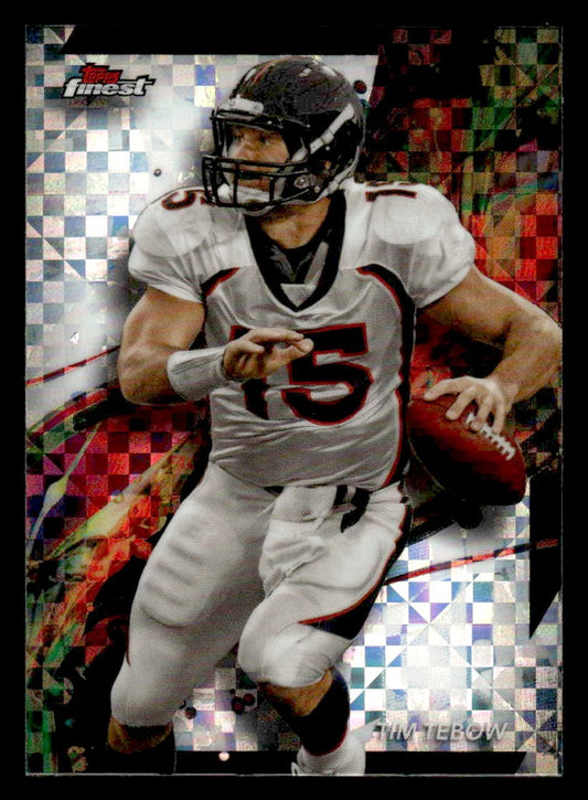 2024 Finest #23 Tim Tebow Checkerboard Refractor