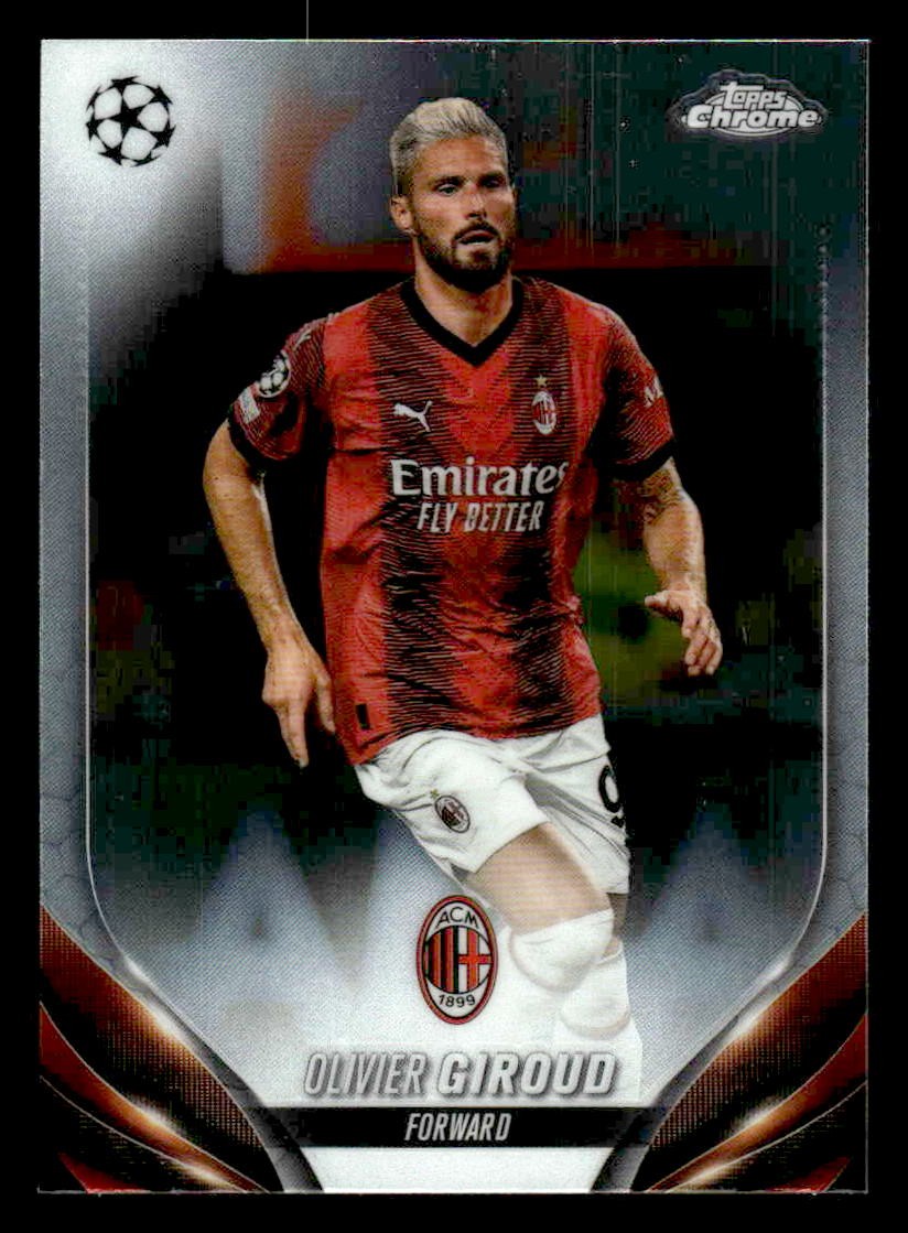 2023-24 Topps Chrome UEFA Club Competitions #43 Olivier Giroud