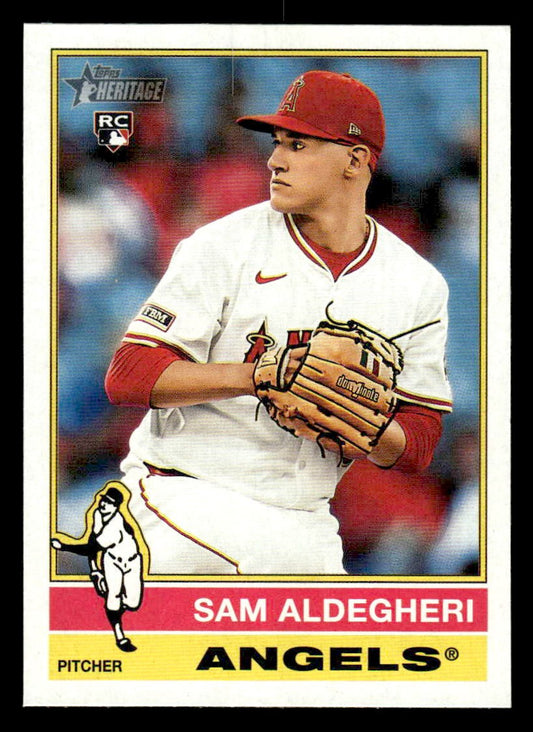 2025 Topps Heritage #322 Sam Aldegheri