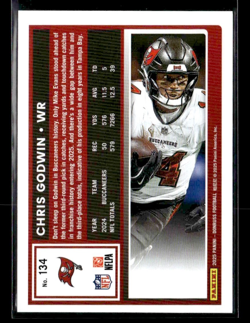 2025 Donruss #134 Chris Goodwin