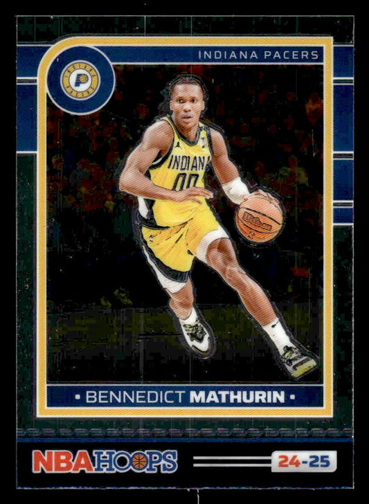 2024-25 Hoops #56 Bennedict Mathurin Premium