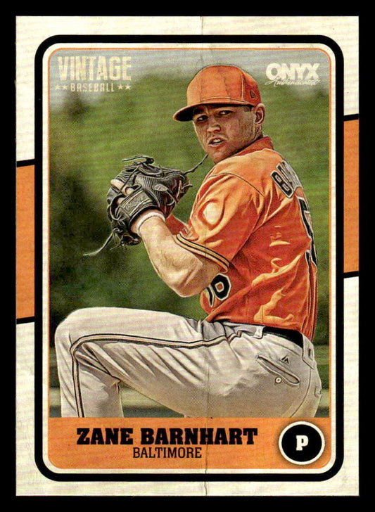 2025 Onyx Vintage #OVZABA Zane Barnhart