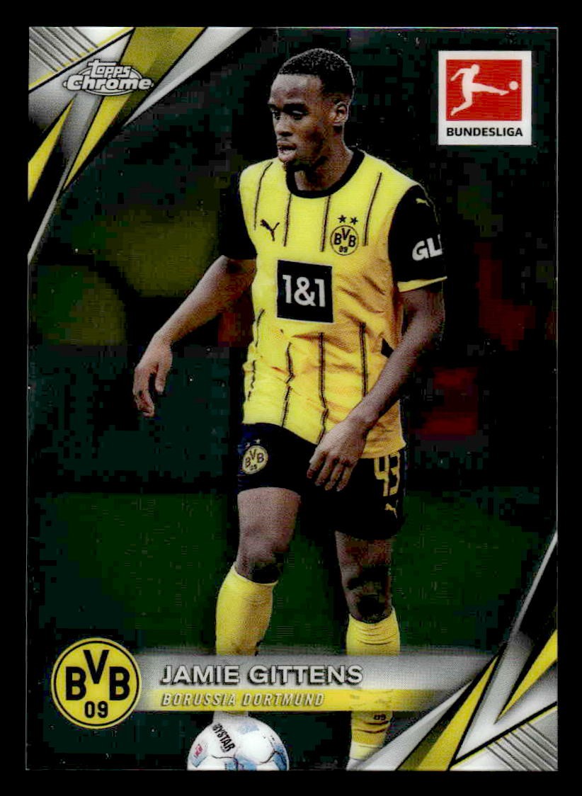 2025 Topps Chrome Bundesliga #26 Jamie Gittens