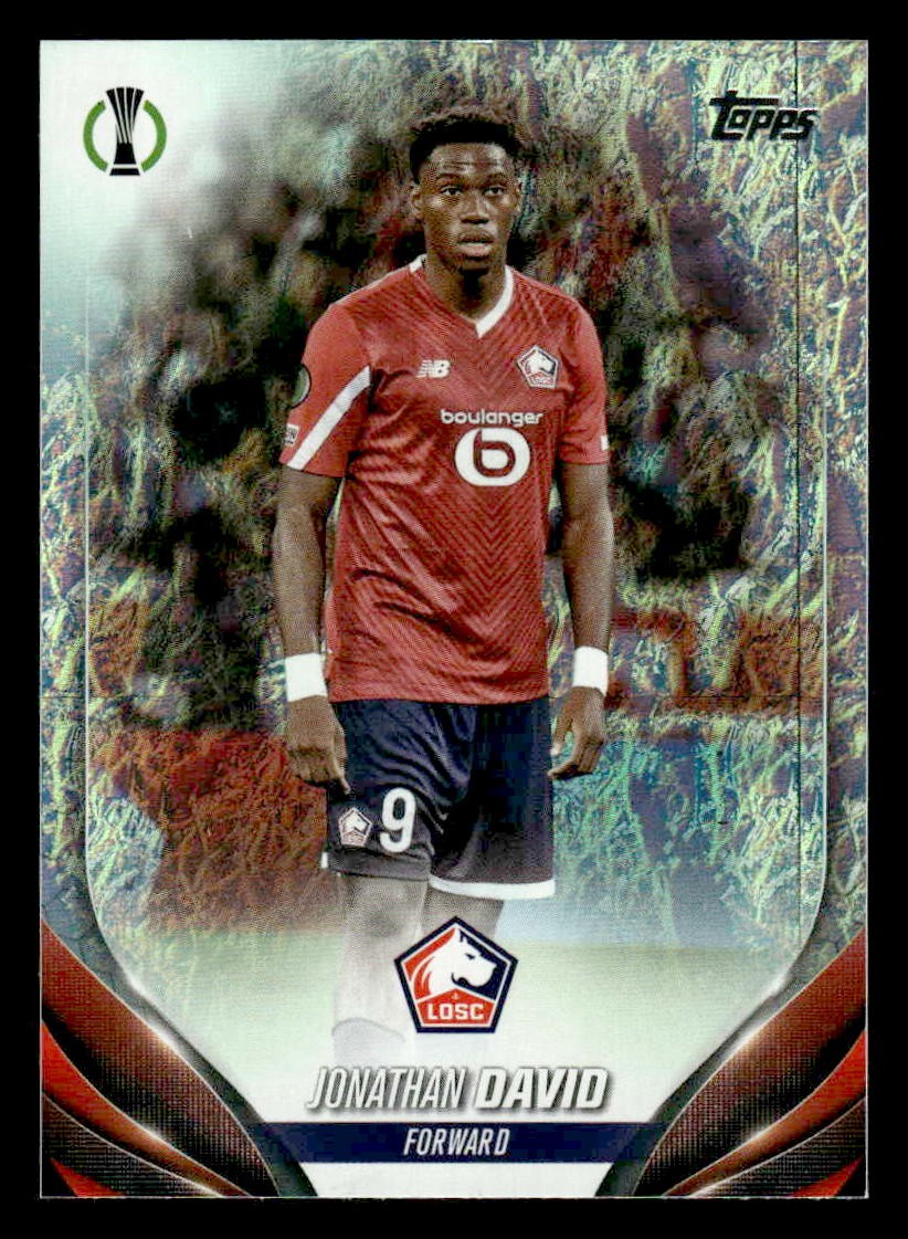 2023-24 Topps Jade Edition UEFA Club Competitions #117 Jonathan David