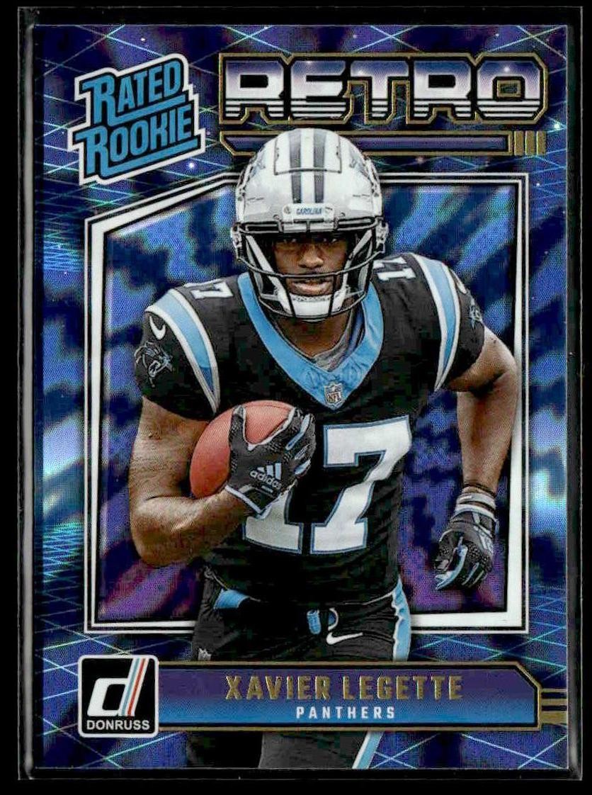 2024 Donruss #13 Xavier Legette Rated Rookies Retro