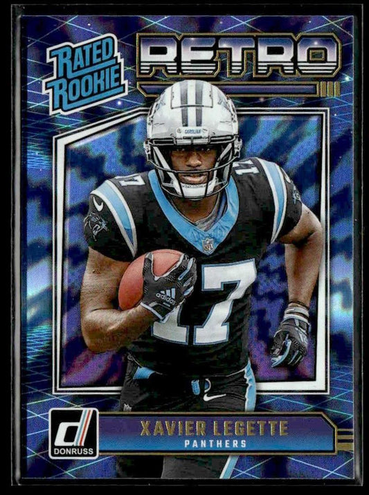 2024 Donruss #13 Xavier Legette Rated Rookies Retro