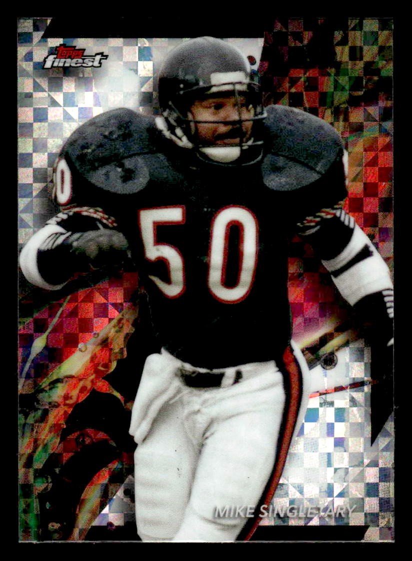 2024 Finest #12 Mike Singletary Checkerboard Refractor