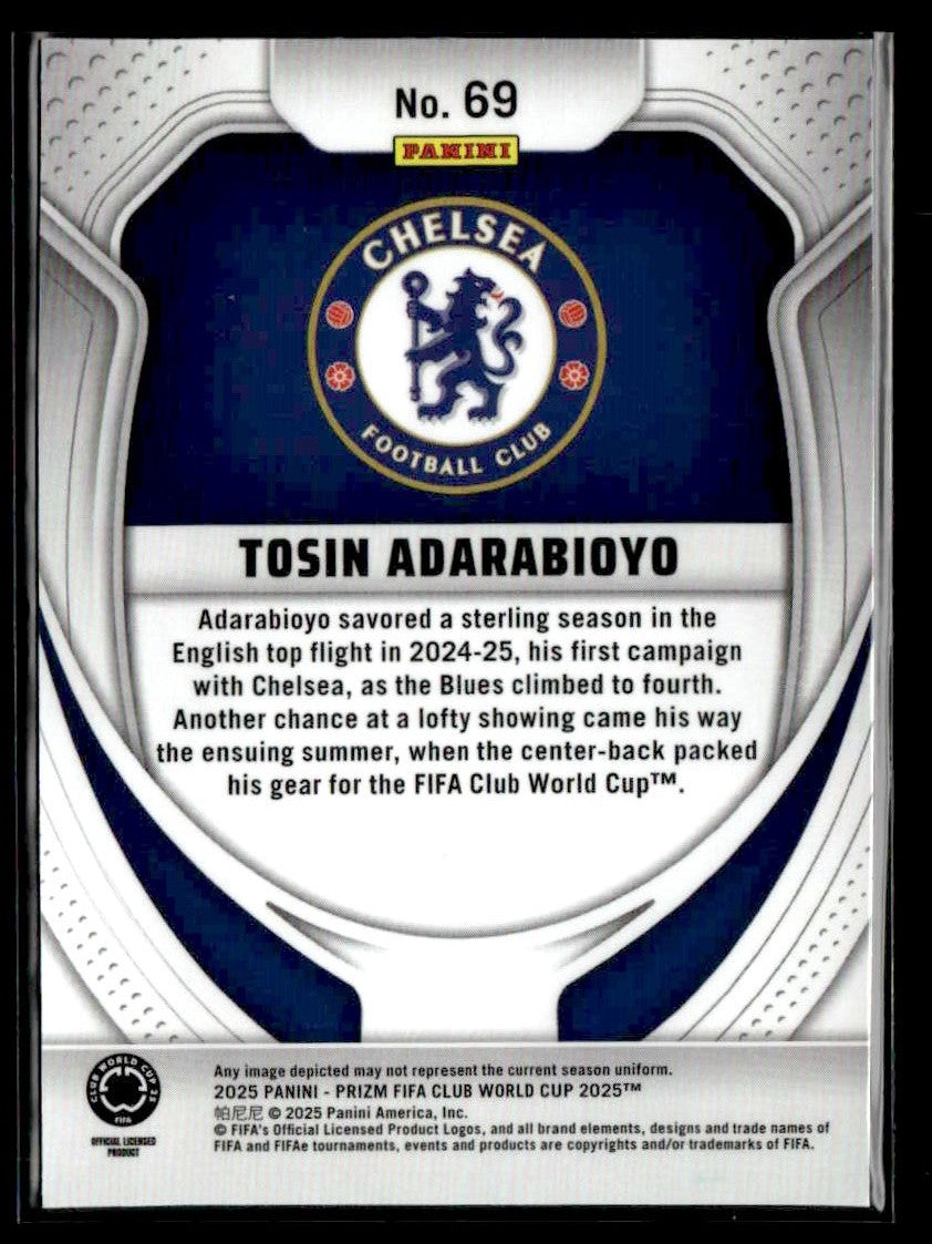 2025 Panini Prizm FIFA Club World Cup #69 Tosin Adarabioyo