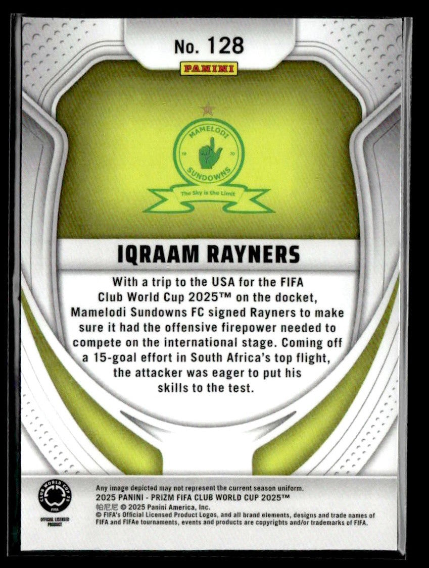 2025 Panini Prizm FIFA Club World Cup #128 Iqraam Rayners