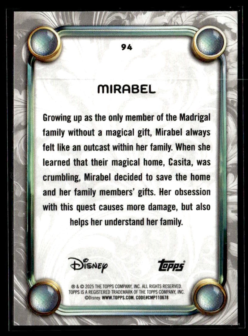 2025 Topps Disney Wonder #94 Mirabel