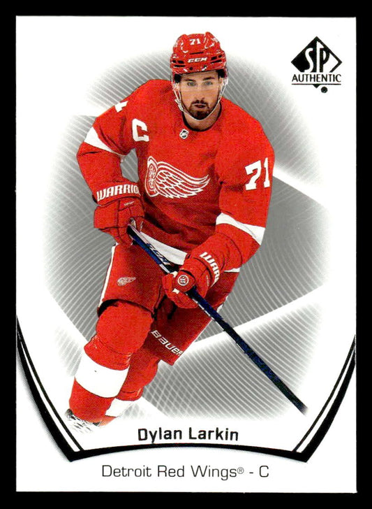 2021-22 SP Authentic #91 Dylan Larkin
