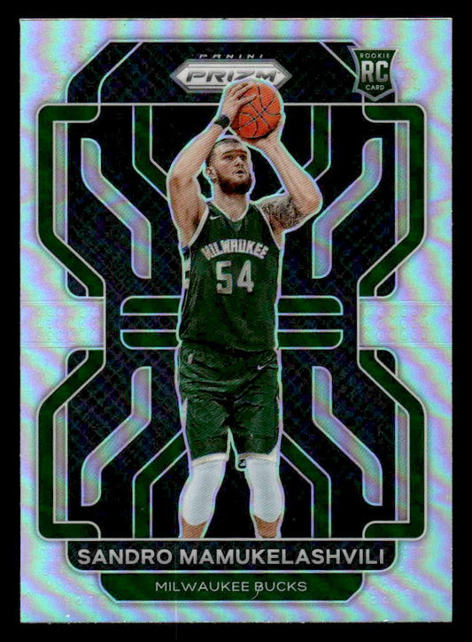 2021-22 Panini Prizm #293 Sandro Mamukelashvili Silver