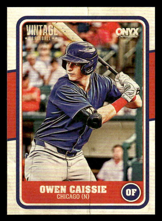 2025 Onyx Vintage #OVOWCA Owen Caissie