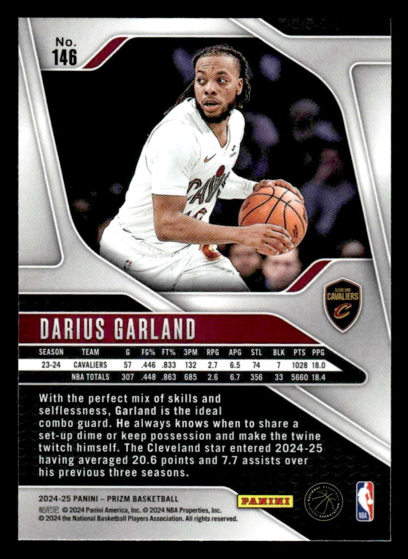 2024-25 Panini Prizm #146 Darius Garland