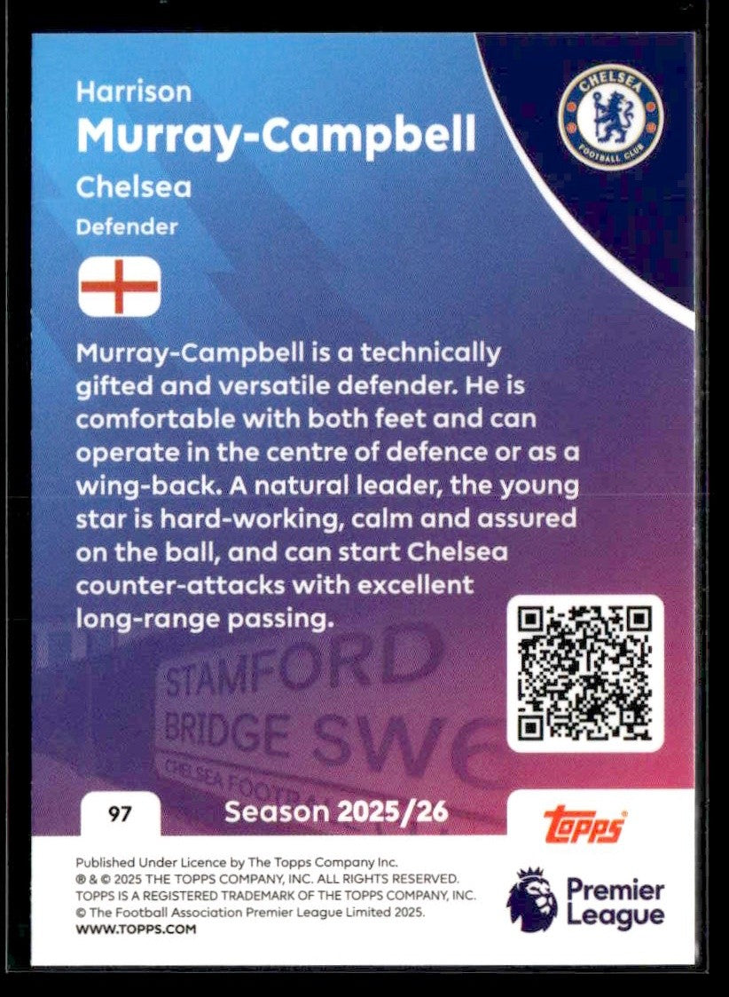 2025-26 Topps Premier League #97 Harrison Murray-Campbell