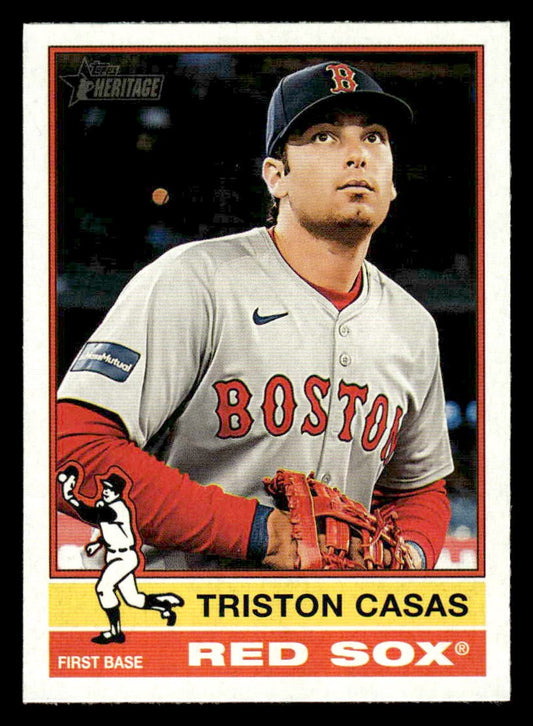 2025 Topps Heritage #377 Triston Casas