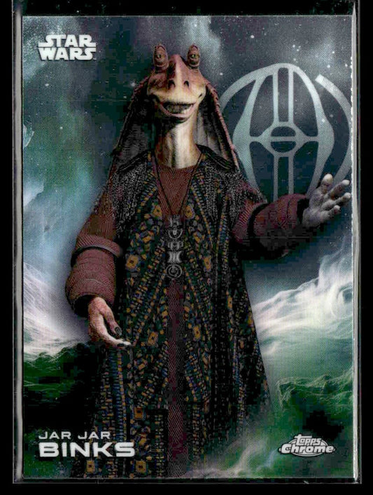 🌟 Jar Jar Binks — 2025 Topps Chrome Star Wars #63 🌟